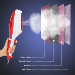 Handheld electric garment steamer